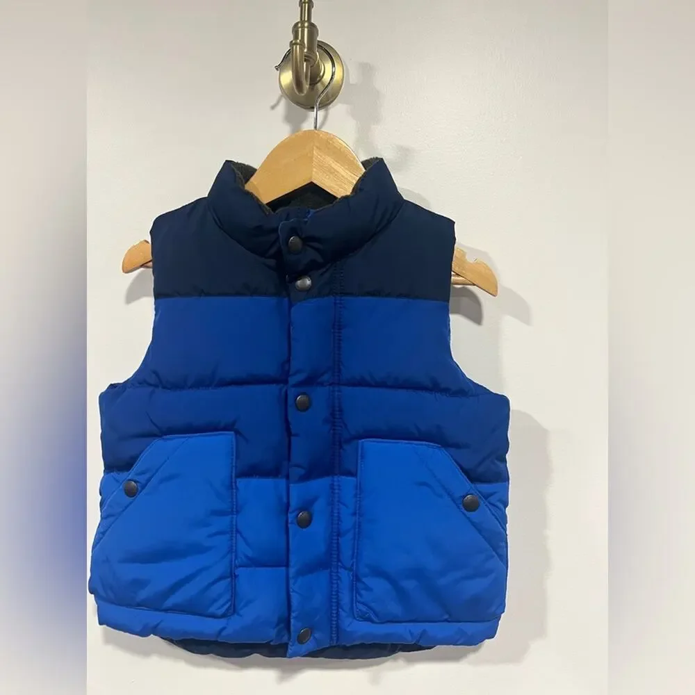 Baby GAP Blue Puffer Vest